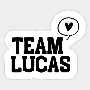 Team Lucas Sticker